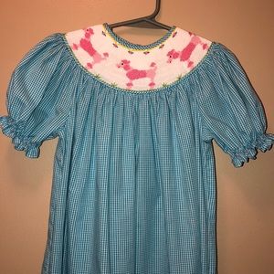 Remember Nguyen Smocked Poodle Dress | EUC